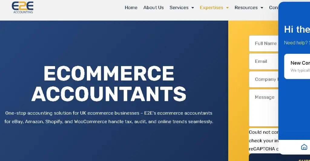 E2E Accounting Ecommerce Accountants