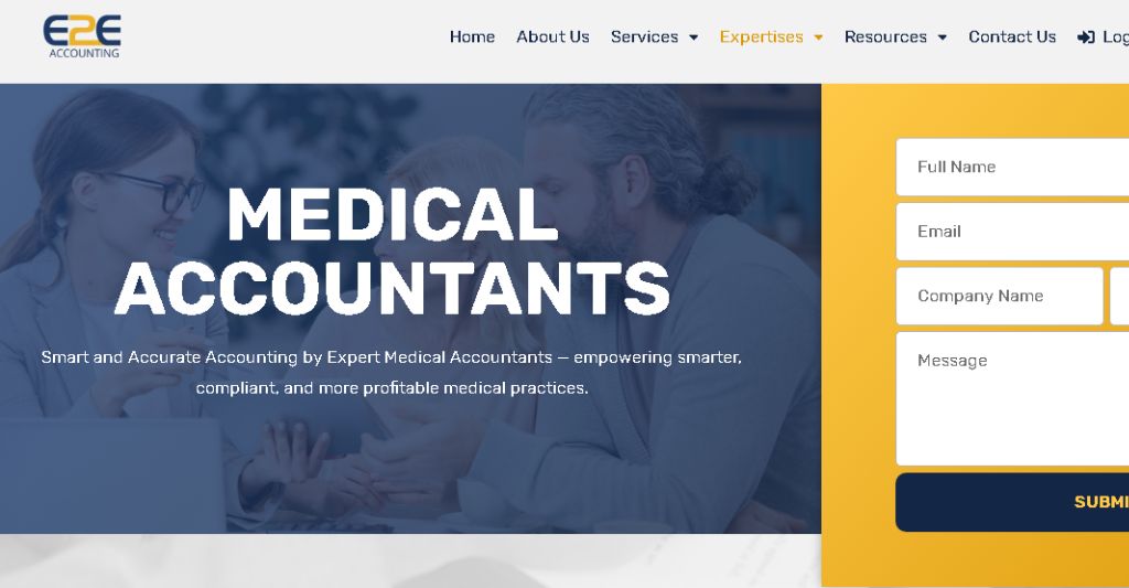 E2E Medical Accountants in UK 2025