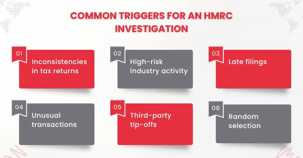 What triggers an HMRC investigation?